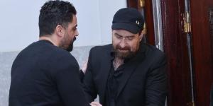بحضور نجوم الفن والمشاهير.. الصور الأولى من عزاء زوجة الفنان نضال الشافعي - خبر صح