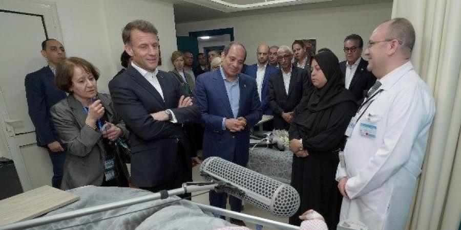 أحزاب: زيارة الرئيسين السيسي وماكرون للعريش واحتشاد المصريين رسالة للعالم بالموقف الرافض للتهجير - خبر صح